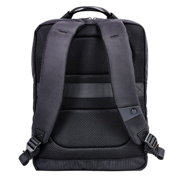 Rucsac laptop 15.6", Wizz Air/Ryanair, Snowball, SW22107, poliester 1680D, port USB, negru - Img 15