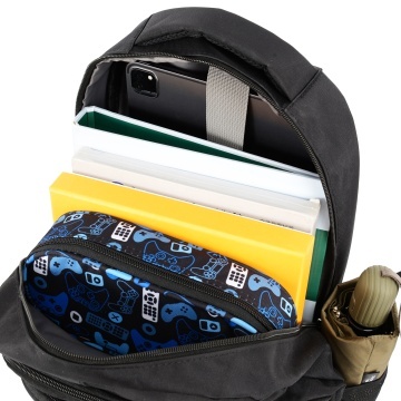 Rucsac laptop 17" Snowball SW32747, poliester 900D, negru - Img 5