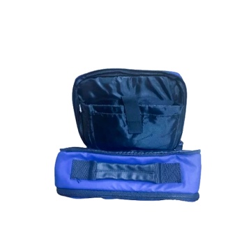 Rucsac tip geanta 15'6" Davidts Escape, Poliester 600D/PVC, Albastru - Img 4