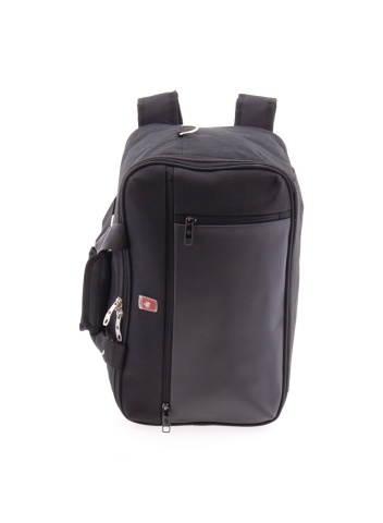 Rucsac tip geanta 40x25x20 cm, bagaj cabina Wizz Air si Ryanair, Gladiator Arctic MG 3728, Negru