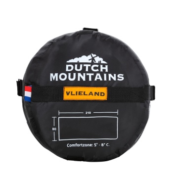 Sac de dormit Dutch Mountains Vlieland 101245 Kaki 210 x 80 cm - Img 6