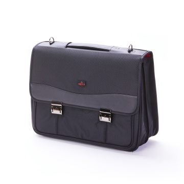 Servieta Laptop Davidts Monte Carlo 17", Nylon 1680D, Negru