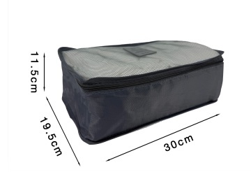 Set Organizator Voiaj/Calatorie Aventor, 6 Piese, Poliester, AV403, Gri - Img 4