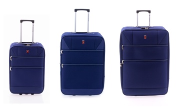 Set Trolere, 2 Roti, Gladiator, Metro, MG 21 - 3 Piese, Albastru