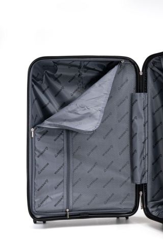 Set trolere Aventor, Polipropilenă, Cifru TSA, 4 Roți Duble 360°, AV108, 3 Piese, Negru - Img 10