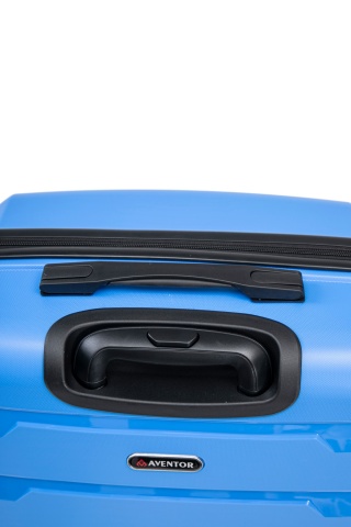 Set trolere Aventor, Polipropilenă, Cifru TSA, 4 Roți Duble 360°, AV109, 3 Piese, Albastru - Img 5