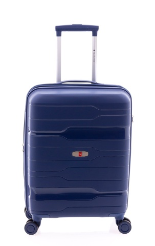 Set trolere extensibile Gladiator Boxing MG 38, roti cu suspensie, polipropilena 3 piese, bleumarin - Img 7
