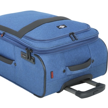 Set Trolere Extensibile Lee Cooper, Poliester, 4 Roti duble, Cifru, LC33503, Albastru - Img 23