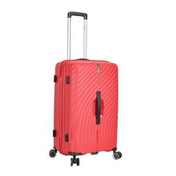 Set trolere Snowball SW47203, polipropilena, fermoar antifurt, cifru TSA, 4 roti duble, 3 piese, rosu - Img 20