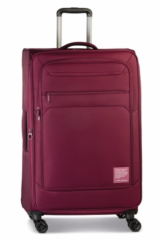 Set trolere Worldpack Bern F10508, 1 bagaj de cabina si 2 de cala, poliester, cifru TSA, 4 roti duble, grena - Img 11
