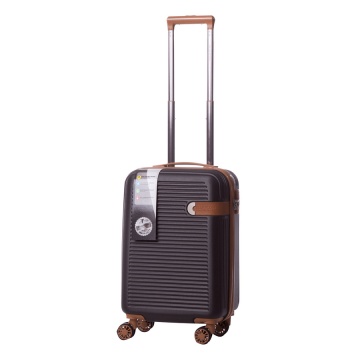Troler Cabina ABS 4 Roti Duble ELLA ICON STYLE 1159-55 cm Maro - Img 7