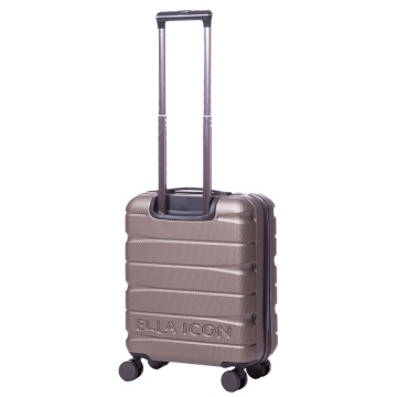 Troler Cabina ABS 4 Roti Ella Icon Brick 1194-55 cm Maro - Img 6