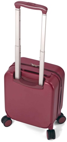 Troler cabina Benzi XS, 40x30x20 cm - bagaj de mana avion Wizz Air, ABS, BZ 5789, verde - Img 6