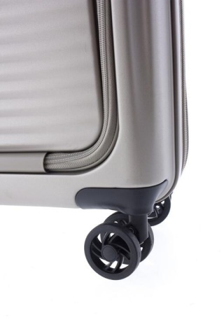 Troler Cabina Extensibil, Policarbonat, Comp. Laptop 15", Cifru TSA, Gladiator, Nomadtec, MG 3210 - 55 cm, Bej - Img 7