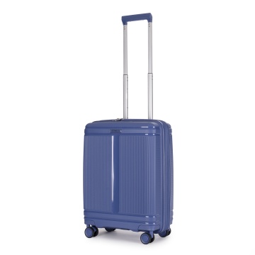 Troler Cabina extensibil Stratic S Straw T, 55x39x23 cm, Bleumarin
