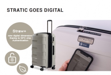 Troler Cabina extensibil Stratic S Straw T, 55x39x23 cm, Bleumarin - Img 5