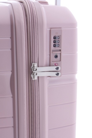 Troler cabina Gladiator Boxing MG 3810, roti cu suspensie, extensibil, polipropilena, 55 cm, rose - Img 11