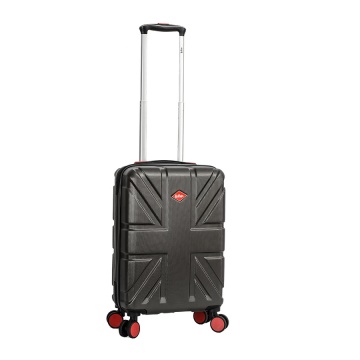 Troler Cabina Lee Cooper London, ABS, 4 Roti Duble, Cifru, 55 cm, Antracit - Img 8