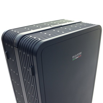 Troler Cabina Policarbonat Cifru TSA 4 Roti Duble Ella Icon Compact 2509 - 55 cm Bleumarin - Img 6
