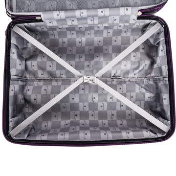 Troler cabina Snowball SW43803, polipropilena, cifru TSA, 4 roti duble, 55 cm, mov - Img 6