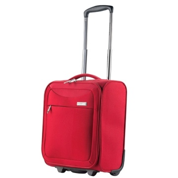 Troler cabina XS CarryOn Air, 40×30×20 cm, bagaj de mana Wizz Air, poliester, 23 L, rosu