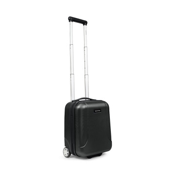Troler cabina XS CarryOn Skyhopper Underseat, 40×30×20 cm, bagaj de mana Wizz Air, policarbonat, 19 L, cifru TSA, negru - Img 8