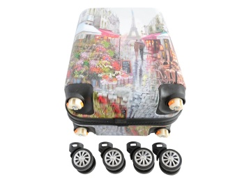 Troler Cabina XS, Policarbonat, 4 Roti Duble Detasabile, Madisson, SW26820 - 52 cm - Img 2