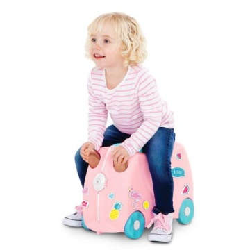 Troler copii TRUNKI FLOSSY the Flamingo - 46 cm - Img 6