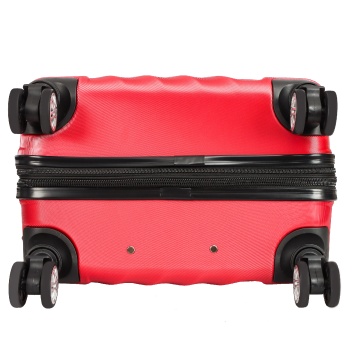 Troler de cabina Madisson SW44103, ABS, cifru, 4 roti duble, 35L, 55 cm, argintiu - Img 5