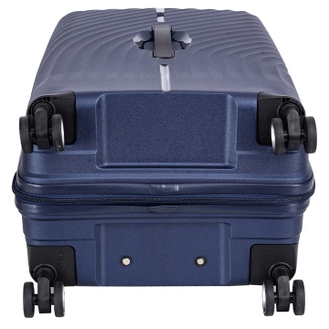 Troler de cabina Snowball SW47203, polipropilena, fermoar antifurt, cifru TSA, 4 roti duble, 55 cm, bleumarin - Img 11