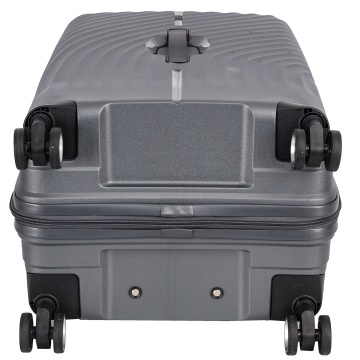 Troler de cabina Snowball SW47203, polipropilena, fermoar antifurt, cifru TSA, 4 roti duble, 55 cm, antracit - Img 11