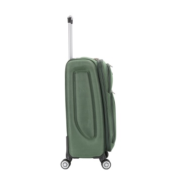 Troler Extra Large Extensibil 86x52x33 cm, Poliester, Cifru, Madisson,SW66204, Verde - Img 4