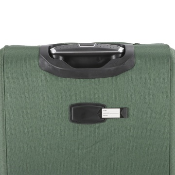 Troler Extra Large Extensibil 86x52x33 cm, Poliester, Cifru, Madisson,SW66204, Verde - Img 14
