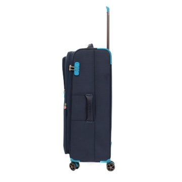 Troler Extra Large Lamonza Ultralight, 80x47x30 cm, 3.85 kg, expandabil 30%, Albastru inchis / Turcoaz - Img 9