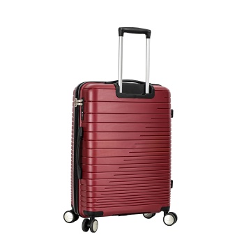 Troler Extra Large Madisson SW33703, Polipropilena, 4 Roti Duble, Cifru, 83 cm, Grena - Img 7