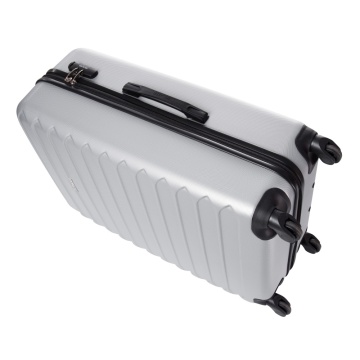 Troler Mare ABS 4 Roti LAMONZA Tivoli 76 cm Argintiu - Img 3