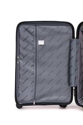 Troler Mare Aventor, 76.5x51.5x28.5 cm, Polipropilenă, Cifru TSA, 4 Roți Duble 360°, AV108, Roșu - Img 8