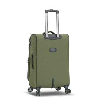 Troler Mare Extensibil 76x46x27 cm Lee Cooper, Poliester, 4 Roti Duble, LC33503, Kaki - Img 21