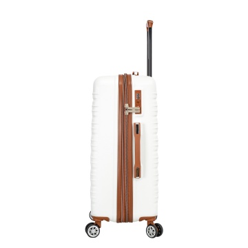 Troler mare extensibil Madisson SW33803, ABS, cifru, 4 roti duble, 77 cm, alb/milky - Img 4