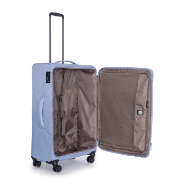 Troler Mare Extensibil Stratic L Light Plus - 80 cm Albastru deschis - Img 2