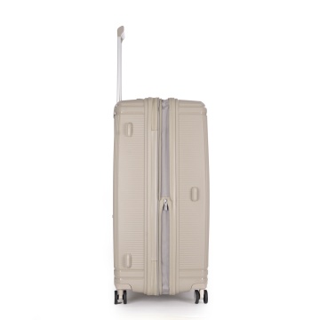 Troler Mare extensibil Stratic L Straw T, 76x51.5x30.5 cm, Bej - Img 6