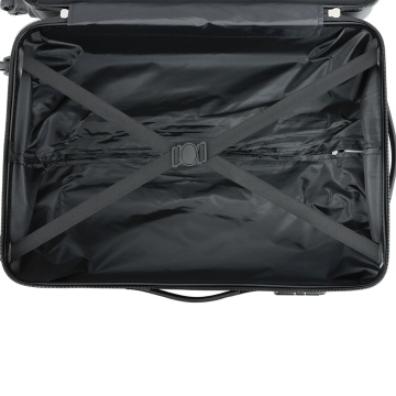 Troler mare Madisson SW56205, 77x49x30 cm, bagaj de cala, ABS, 4 roti 360°, negru - Img 6