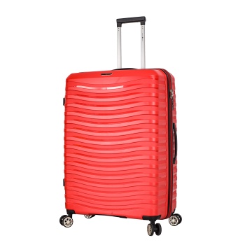 Troler mare Snowball SW43803, polipropilena, cifru TSA, 4 roti duble, 77 cm, rosu