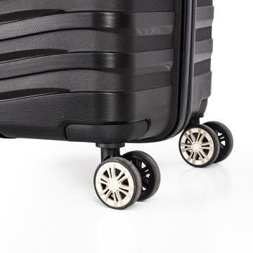 Troler mare Snowball SW43803, polipropilena, cifru TSA, 4 roti duble, 77 cm, negru - Img 11