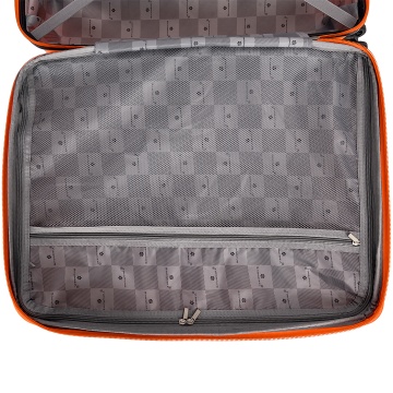 Troler mare Snowball SW43803, polipropilena, cifru TSA, 4 roti duble, 77 cm, portocaliu - Img 4
