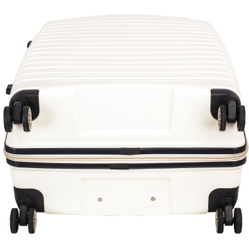 Troler mare Snowball SW43803, polipropilena, cifru TSA, 4 roti duble, 77 cm, alb - Img 14