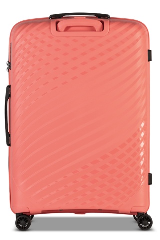 Troler Mare Worldpack MAUI, F10520, 75 cm, Polipropilenă, Cifru TSA, 4 Roți Duble 360°, Coral - Img 4