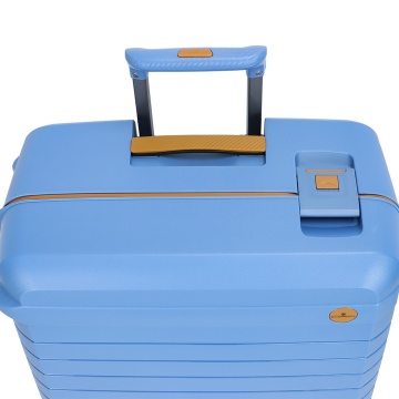 Troler Mediu 68x47x26 cm Snowball, 100% Polipropilenă, Închidere Clapetă, SW57203, Albastru - Img 12