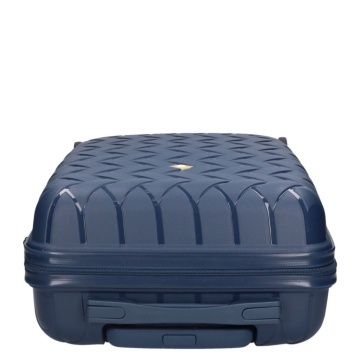 Troler mediu Benzi BZ 5806, polipropilena, cifru, 4 roti duble, 66 cm, coral - Img 6