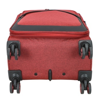 Troler Mediu Extensibil 66x41x24 cm Lee Cooper, Poliester, 4 Roti Duble, LC33503, Grena - Img 11